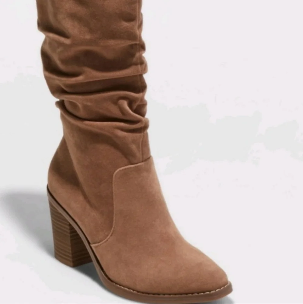 Womans Harlan tall boots- universal thread size 8 - Picture 7 of 11